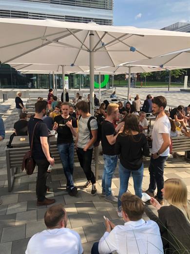 Kennenlernen der Stipendiaten 2018